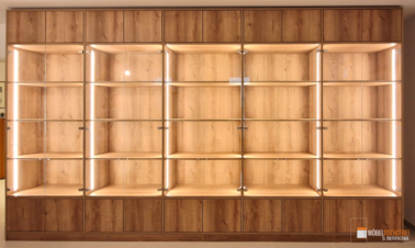 Wohnraum | Eicheregal